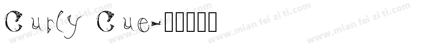 Curly Cue字体转换